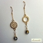 K14GF*アシメントリー☆ピアス