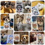 累計192個♡わんちゃんがマグネットステッカーに大変身！！