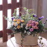 春のお花の花束植え