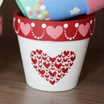リメイク鉢【LOVE】 (送料込み)