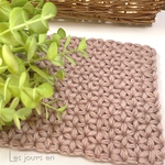 フラワー大人なインテリアマット