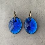 オーバルフープピアス010