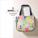 Spring＊北欧の森＊チューリップ型トートバック