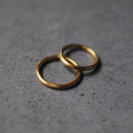 シンプル真鍮リング2.0ｍｍ