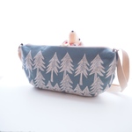 専用〔ハンドメイド〕ミナペルホネン　ショルダーバッグ　land theater モスグリーン&dopchouchoエクリュ