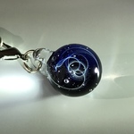 Mini 宇宙ガラスのストラップ C 010222