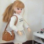 【再販2】ミニチュアのショルダーバッグ・リカちゃん・ミニチュアバッグ・ミニチュアカバン・ミニチュア鞄・小物・りかちゃん
