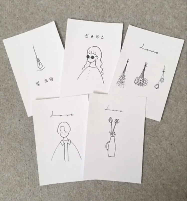 韓国イラスト イラスト ゆるいイラスト Craco Minne 国内最大級のハンドメイド 手作り通販サイト