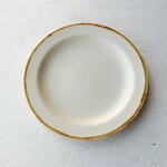リムプレート　大サイズ　24.5㎝　(白マット)　