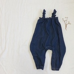 ★再販140着★  デニム【ネイビー】サロペット