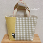 黒猫お弁当バッグ　お弁当バック　お弁当入れ