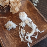 お花のふんわりピアス＊ふわふわタッセル