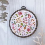 Ｋ様専用ページ【水面の刺繍フレームピンク】