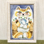 北欧柄ねこ9
