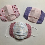 子供用　選べるガーゼマスクカバー　単品　女の子