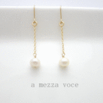 14kgf＊淡水パールのシンプルピアス