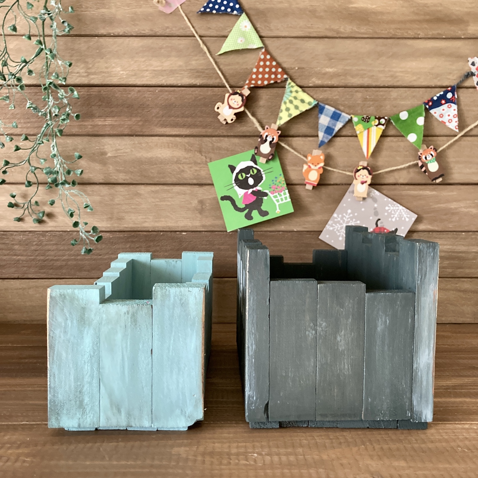 送料無料】ハンドメイド 手作り 収納ボックス BOX 木箱 木製 DIY
