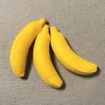 ⌘フェルトおままごと　(小)ミニバナナ　三本セット