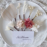 〜送料無料〜結婚式　成人式　卒業式　七五三　お呼ばれ　髪飾り　ドライフラワー