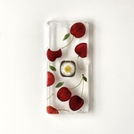 専用ページhanako 0701様《チェリーデザイン》《OPPO Reno3 5G》《リング　お花シルバー》