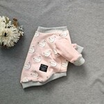 犬服 スワンのトレーナー#ピンク(完成品)S