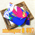 《オーダー品》minicomputer様 ✾ミニ財布✾コインケース タッセル付き♡ハワイアン柄