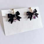 リボンのイヤリング/ピアス