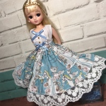 リカちゃん服ワンピース　〜ピュアアニマルズ〜