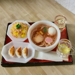 ミニチュア 今日の日替わりランチ　ラーメンセット