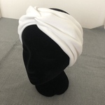【送料無料】幅広ヘアバンド　白