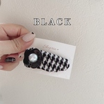 千鳥柄フラワー(BLACK)