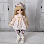 ギャザーブラウス&パンツ、ベレー帽のセット✢幼sdｻｲｽﾞ