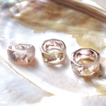 sale<ホワイト>botanical marbleリング