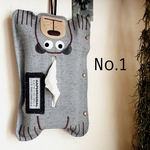 くまティッシュカバー№1　グレー