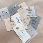 サンキュータグ♡結婚式♡プチギフト♡20枚セット♡セミオーダー