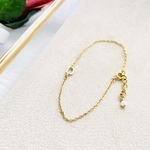 【再販】"Your"イニシャルブレスレット　「D」