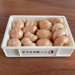 本物のパンから作ったミニチュアパン✨フードコンテナ入りパン詰め合わせ（あんぱん&ウィンナーロール&ロールパン&ベーグル）