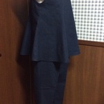 テーパードパンツ  濃紺  M・Ｌサイズ
