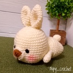 寝そべりうさぎちゃん