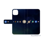 太陽系惑星の手帳型スマホケース①