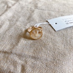 dryflower ring gold/ドライフラワー  レジン