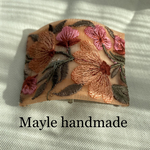 キッズ用　インド刺繍リボン　ポニーフック