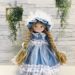 ✴︎お人形✴︎ 水色ドレスの　女の子　ドール