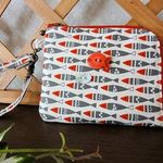 北欧ミニフィッシュのハーフウォレット