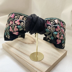 new▷刺繍リボンカチューシャ⑤