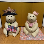 [ayu3um専用] しろくま貯金箱  ひな祭り お節句　リバーシブル着物 & 兜セット