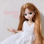 kinakoo1様order♡レース付2wayバッグ★L.Black＊リカちゃん用