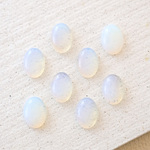 ［4個］天然石 カボション / Mサイズ / オパール (再販×6)