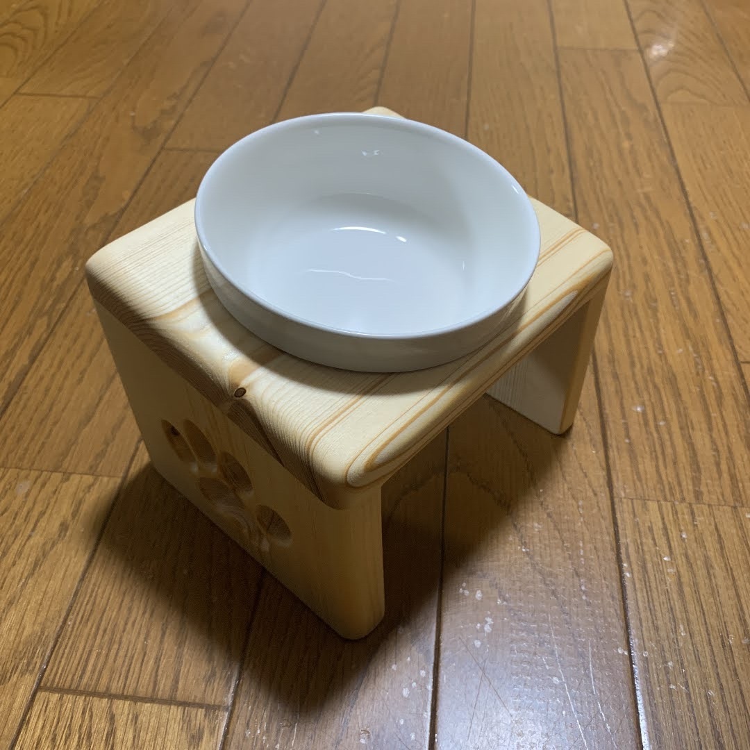 オーダー ペット フードスタンド フードテーブル 餌台 餌入 水入れ