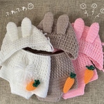 new✨うさぎコスチューム🐰にんじんプレゼント🥕6〜8ヶ月